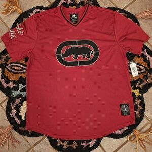 🔥🔥Red Ecko Unltd. sportswear jersey Size L🔥🔥 #jersey #sportswear #ecko #ecko